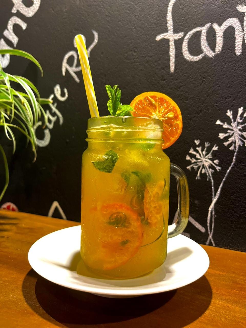 Orange Mojito at Café R2 Urubokka