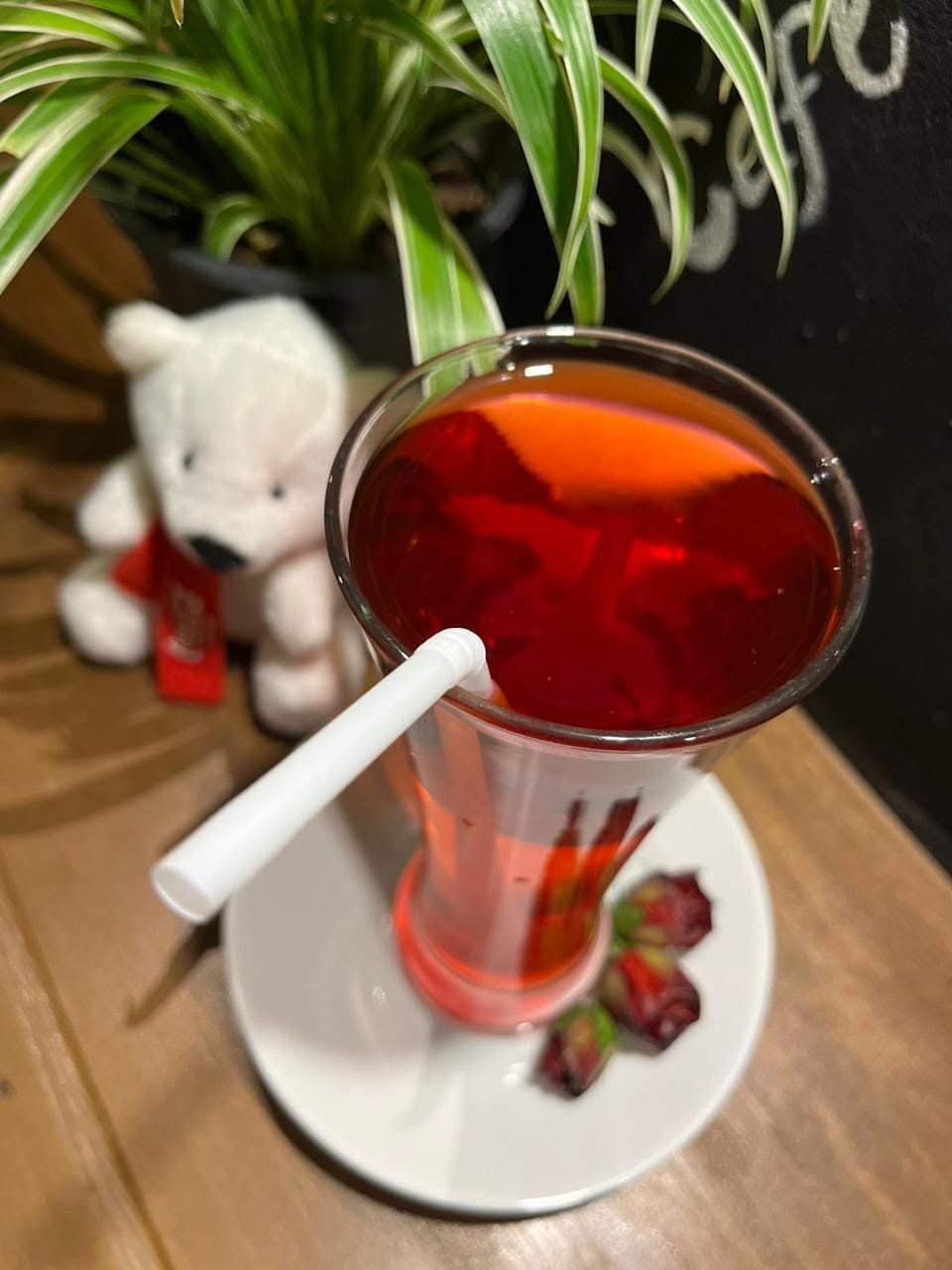 Berry mocktail served at Café R2 Urubokka juice bar
