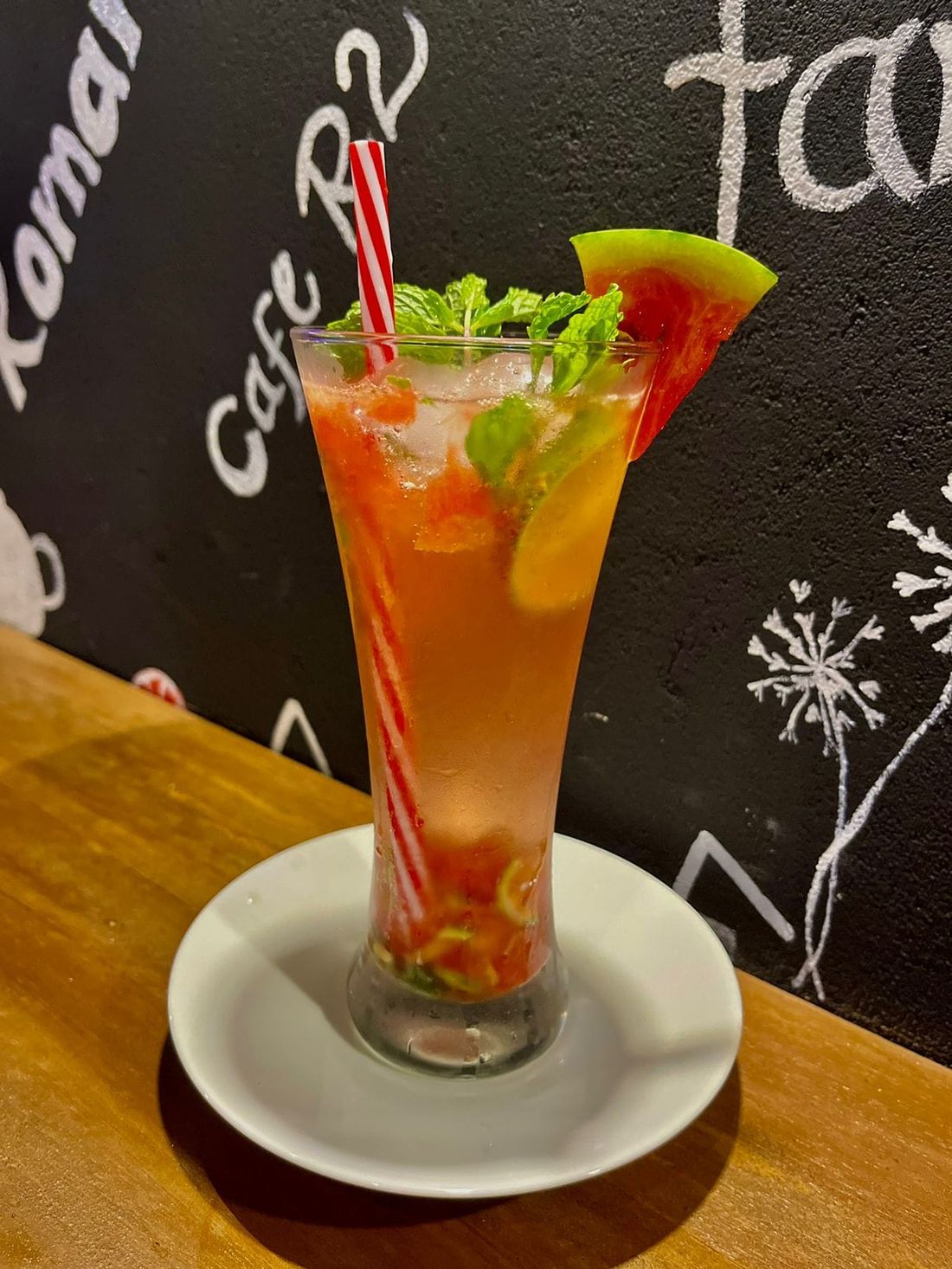 Watermelon Mojito at Café R2 Urubokka